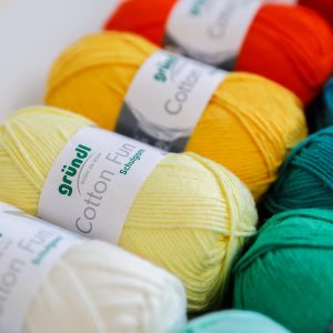 Gründl Wolle Häkelgarn 100 aus 100 % Baumwolle, 6 x 100 g Knäuel, Nadelstärke 1,5 - 2, 6, 100 g / 566 m, dünnes Garn zum Häkeln, helles lachs outlet store online 10