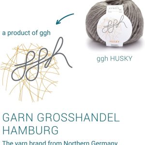 ggh Husky Box - 6 Knäuel - dicke Wolle aus Schurwolle - gegeignet zum Stricken oder Häkeln - Farbe 005 - Feldstein Geschäft 15